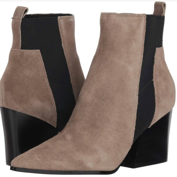 Kendall & Kylie Shoes - Kendall + Kylie Finch Suede Booties Size 8.5